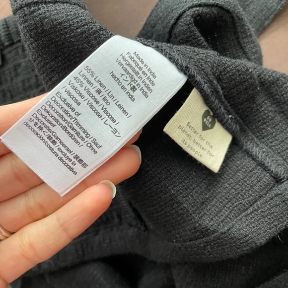 Madewell Linen blend crop top - Picture 4 of 4